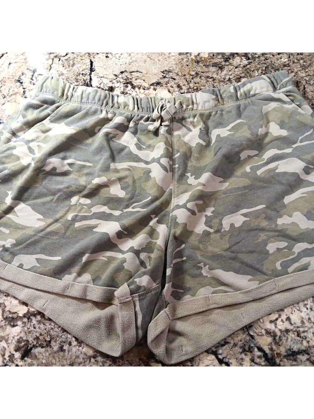 Plus Size 4x George Camo High Rise Stretchy Womens Shorts Super Comfy